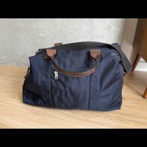 Jack Spade Waxed Canvas Weekender Bag